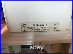 SINGER 634 G Sewing Machine Made in Germany Vintage Sewing Machine, Video Inside