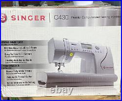 SINGER C430 Premier Computerized Sewing Machine Open Box