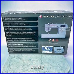 SINGER HD6700C Heavy Duty Sewing Machine with 411 Stitch Applications HD6700C