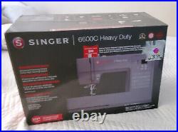 SINGER Heavy Duty HD6600C Computerized Sewing Machine Brand New Sealed Box