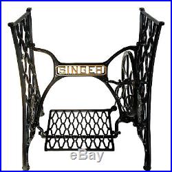 SINGER Sewing Machine Treadle Table Cast Iron Stand Legs Base by 3FTERS