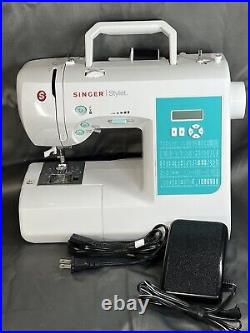SINGER Stylist 7258 COMPUTERIZED Sewing Machine 100Stitch+ Accessories Used ONCE