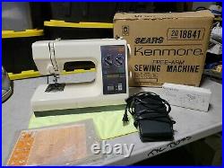 Sears Kenmore Sewing Machine 30 Stitch Model 385 1884180 Complete with box manuel