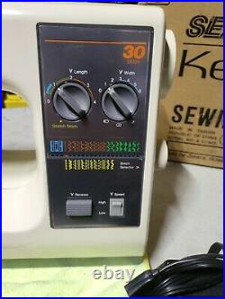 Sears Kenmore Sewing Machine 30 Stitch Model 385 1884180 Complete with box manuel