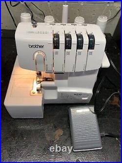 Serger sewing machine very nice used once Brother 1634D