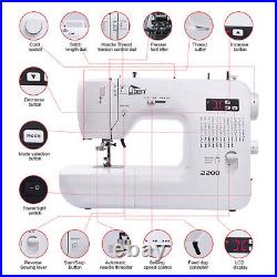 Sewing Machines Portable Embroidery Machine with 60 Built-in Stitches Portable