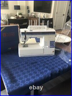 Sewing machine With Embroidery And Quilting Accessories
