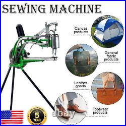 Shoe Repair Sewing Machine Hand Cobbler Dual Leather Cloth Cotton Nylon Thread