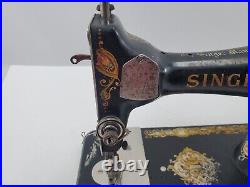 Singer 128 La Vencedora Hand Crank Sewing Machine 1912 Scotland