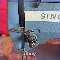 Singer 20U33 Industrial Sewing Machine Zigzag Stitch Irish Embroidery Made Japan