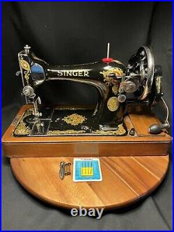 Singer 28K La Vencedora Hand Crank Sewing Machine