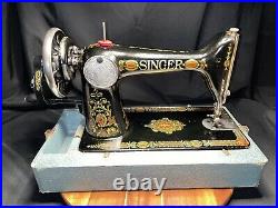 Singer 66 Redeye Hand Crank Sewing Machine