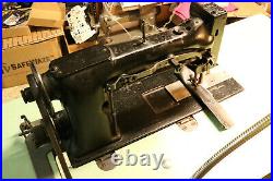 Singer Industrial Heavy Duty Double Needle Feed Leather Sewing Machine 112W115