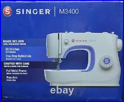 Singer M3400 Sewing Machine 23 Built In Stitches