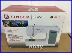 Singer SC220 200-Stitch Sewing Machine Gray BRAND NEW