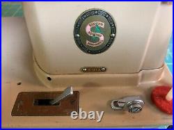 Singer Sewing Machine 401a, with Cams & Attachments