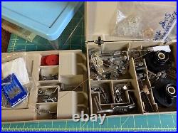 Singer Sewing Machine 401a, with Cams & Attachments