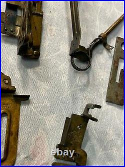 Singer Sewing Machine Attachment Lot Johnston Ruffler Brass Antique 1870's