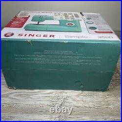 Singer Simple 3223G Teal Sewing Machine Open Box Unused