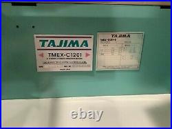 Tajima TMEX-C1201, 12 Needle, Single Head Industrial Embroidery Machine / hats