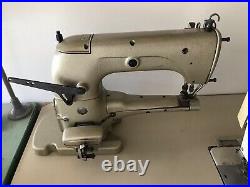 UNION SPECIAL 31200 TWO NEEDLE UP-ARM TAPER WithFOLDER INDUSTRIAL SEWING MACHINE