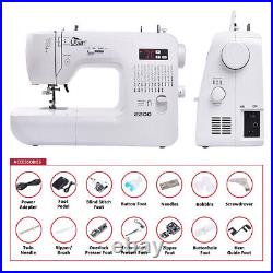 Uten Electric Sewing Machine 60 Stitches Embroidery Quilting with Speed Control