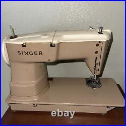 VINTAGE Singer 403A Slant-O-Matic Sewing Machine PARTS OR REPAIR