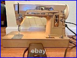 VINTAGE Singer 403A Slant-O-Matic Sewing Machine Tested/ Works Great