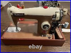 Ver Nice Leather and Canvas Sewing Machine. Refurbished. 30 Day Guarantee. J24