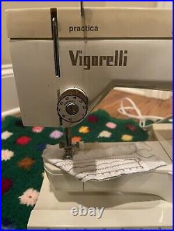 Vigorelli Leather Canvas Sewing MachinE. Refurbished. 30 Day Guarantee. Q11