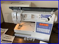Viking Husqvarna 400 Computer Sewing Machine + Foot Pedal Case and Accessories