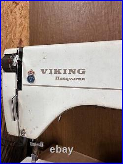 Viking Husqvarna Sweden Model 6030 Sewing Machine TESTED WORKING