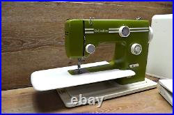Vintage Belvedere Model 214 Sewing Machine with Case Working