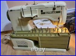 Vintage Bernina Record 730 Switzerland Sewing Machine with extra accessories