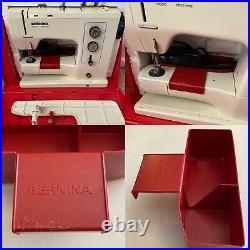 Vintage Bernina Sewing Machine 830 Record Electronic Extras RARE 830E SERVICED