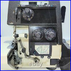 Vintage Husqvarna Huskylock 430 Serger Sewing Machine Made In Japan