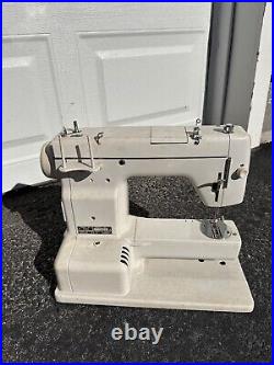 Vintage Janome 605 Sewing Machine With Extras Tested & Working