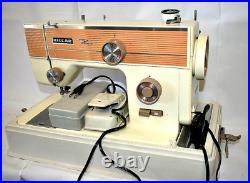Vintage RICCAR Super Stretch Sewing Machine Model 510 Rare Works withCase/ Attachm