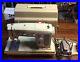 Vintage Sears Kenmore Sewing Machine Model 158.16012 With Case & Instruction