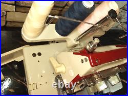 Vintage Sewing Machine Riccar Lock RL-343DR Serger Japan Combine 3 Pro Stitches
