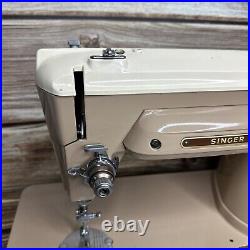 Vintage Singer 404 Slant Needle Sewing Machine with Pedal Tested/Working