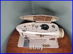 Vintage Singer 503A Slant-O-Matic Rocketeer Sewing Machine 1961 Works