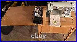 Vtg Sears Kenmore Model 158.16020 ZIG ZAG Sewing Machine With Table