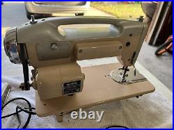 White 763 Straight Stitcher Sewing Machine Heavy Duty Vintage Antique Japan