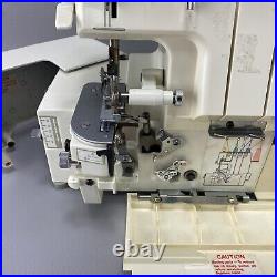 White Speedylock Serger Model SL34 Sewing Machine Power Cord & Pedal Works