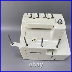 White Speedylock Serger Model SL34 Sewing Machine Power Cord & Pedal Works