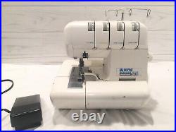 White Superlock 2000 ATS Electronic Overlock-Sewing Machine