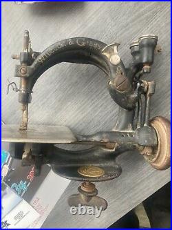 Wilcox and Gibbs 1800's Sewing Machine Working Condition