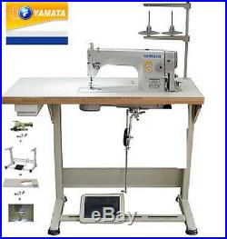 Yamata FY8700 Lockstitch Straight stich sew machine Servo Motor +Table DDL8700